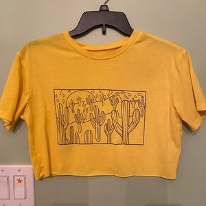 Cactus crop top